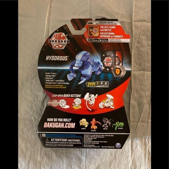 Bakugan Ultra Hydorous 3" Collectible Transforming Action Figure Sealed New - Picture 2 of 2